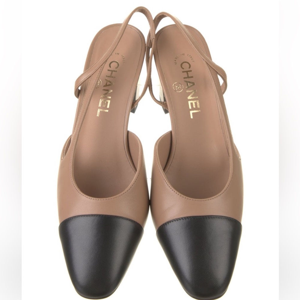 Chanel slingback pumps